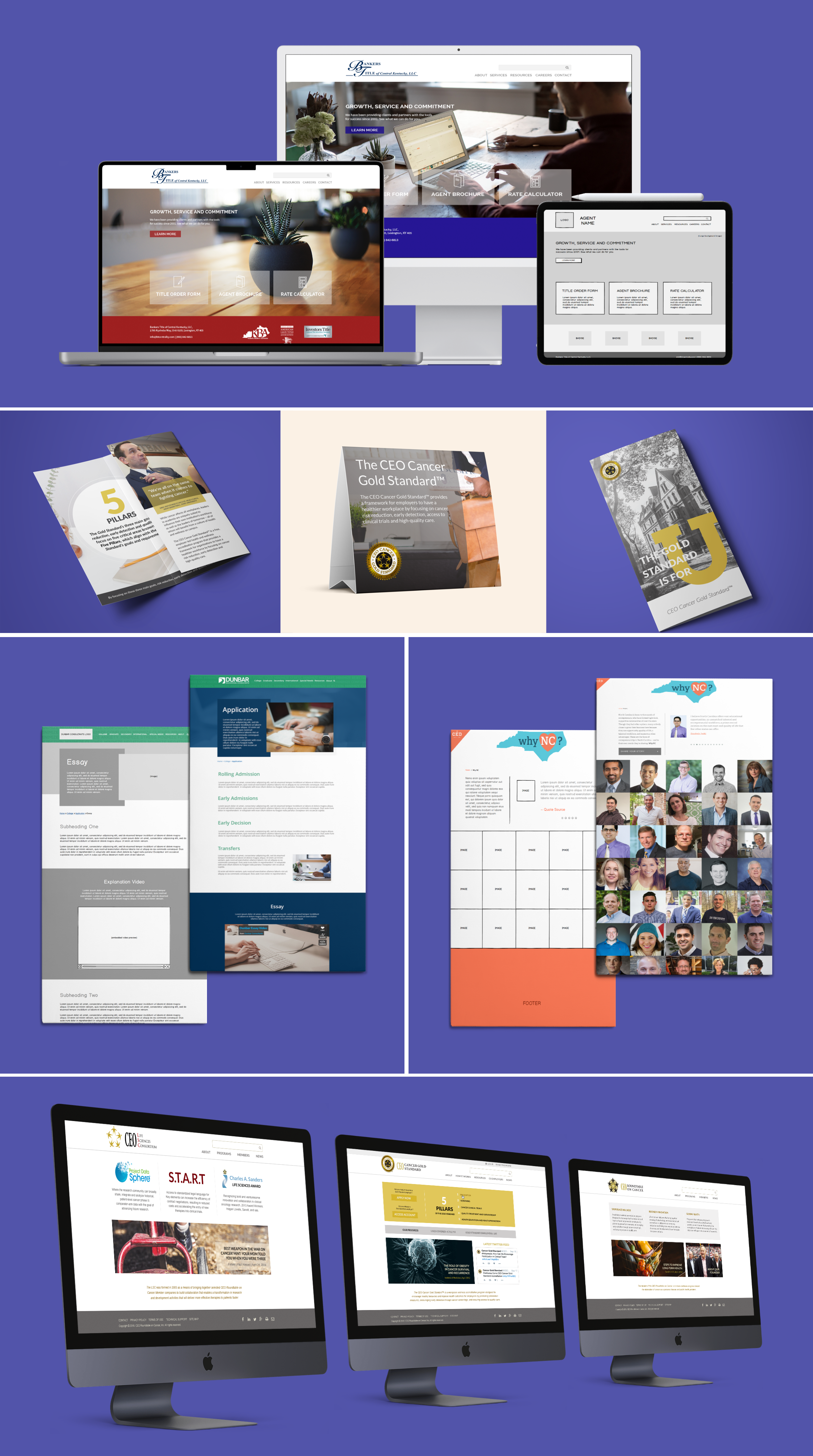 Web Design examples